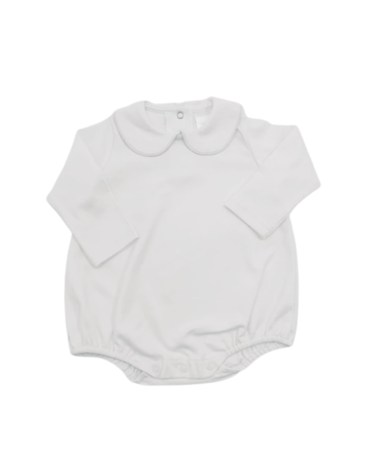 Boys Long Sleeve Peter Pan Collar Bubble