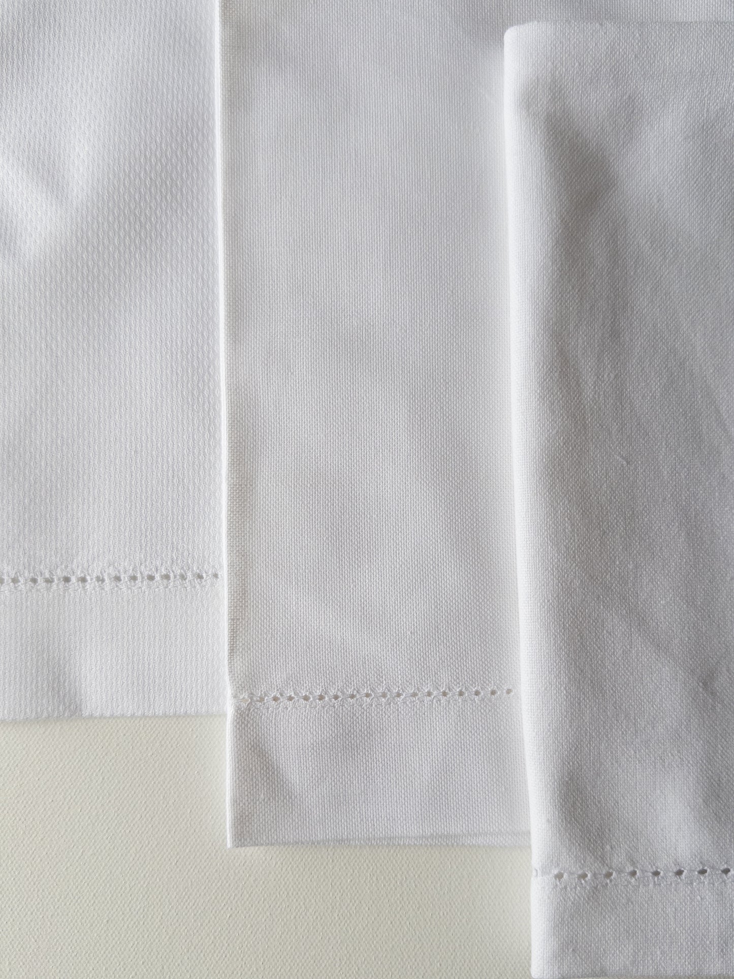 Hemstitch Dinner Napkins