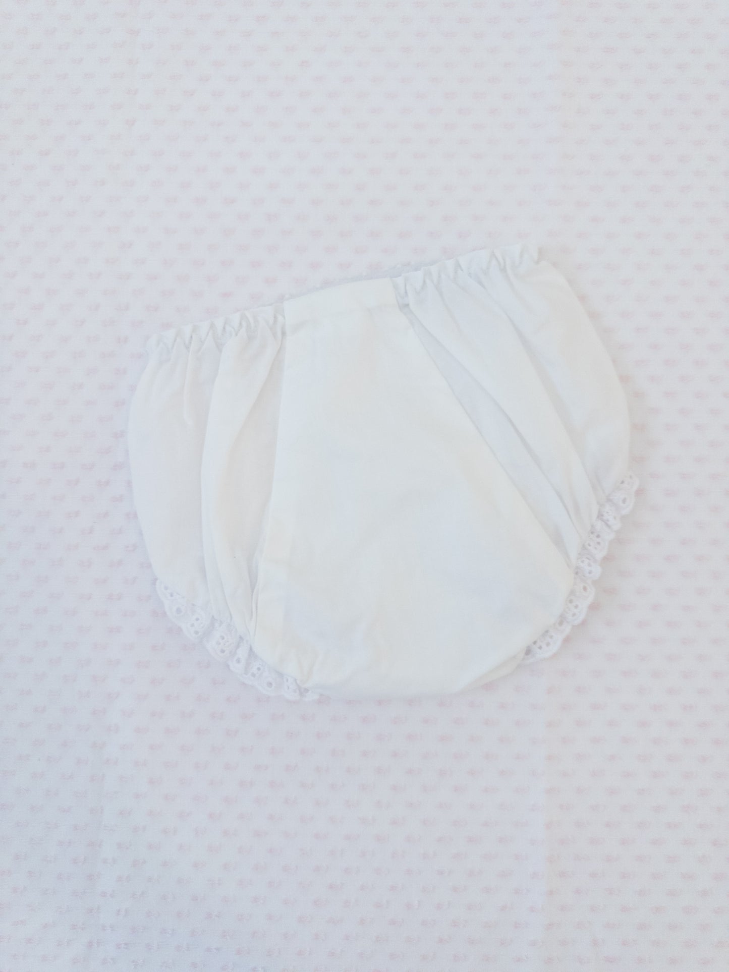 Girls Eyelet Trim Diaper Cover