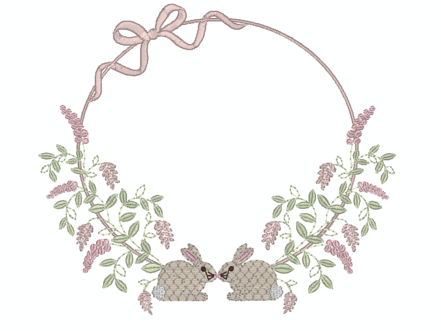 The Bunnies & Blooms Newborn Announcement Banner