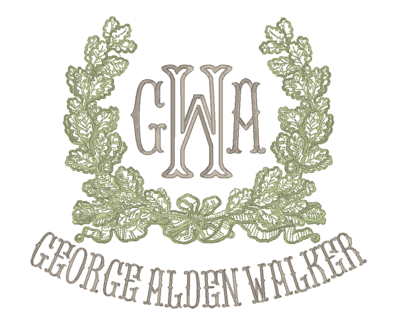 The George Newborn Announcement Banner