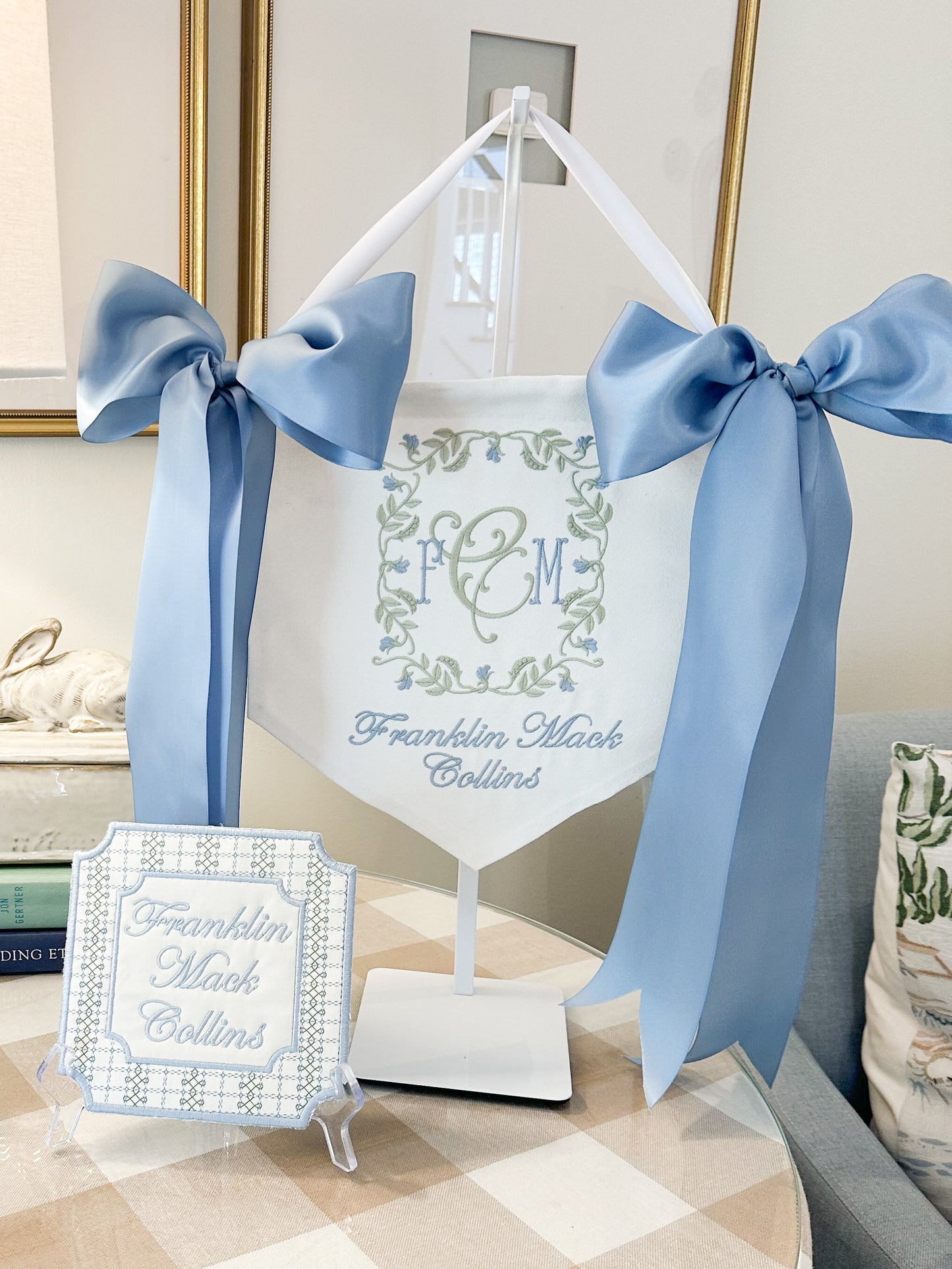 The Peas in a Pod Newborn Announcement Banner
