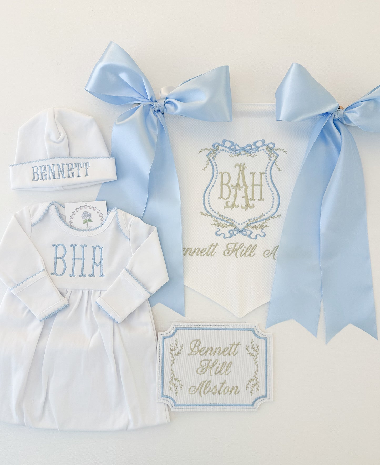 The Henry Newborn Announcement Banner