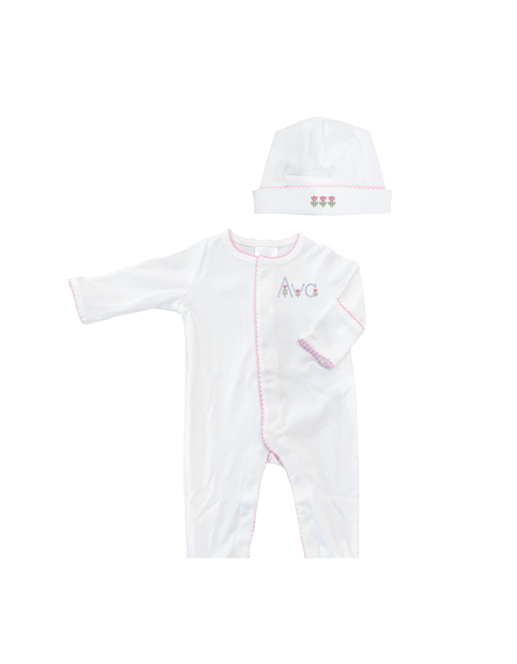 Footie & Hat Set (size 0-3m)