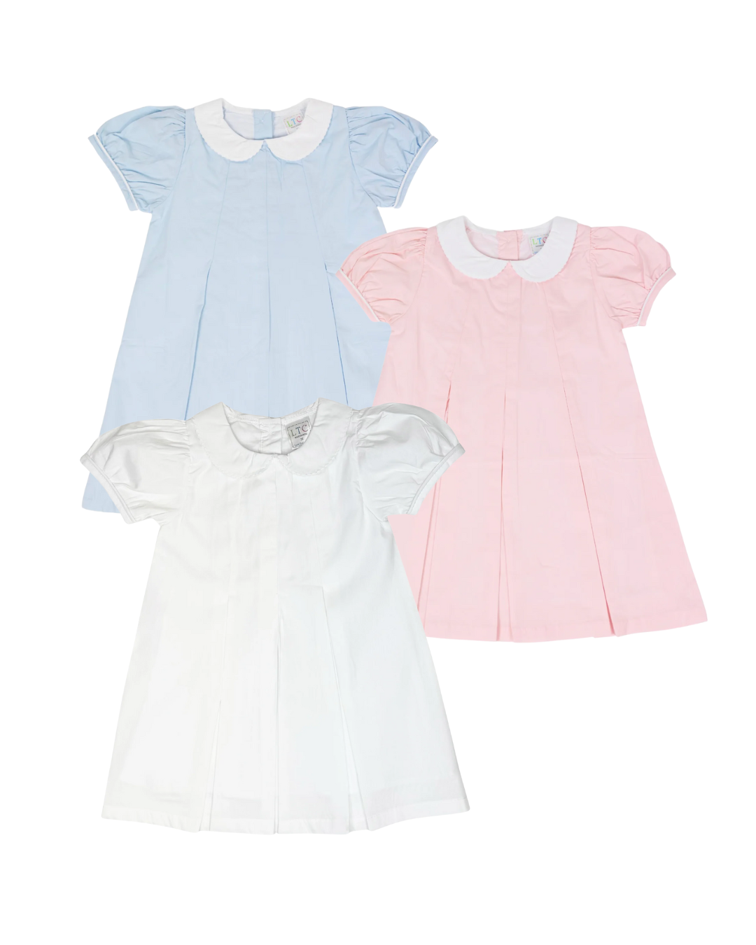 Seasonal Designs: Pleat Dress with Peter Pan Collar