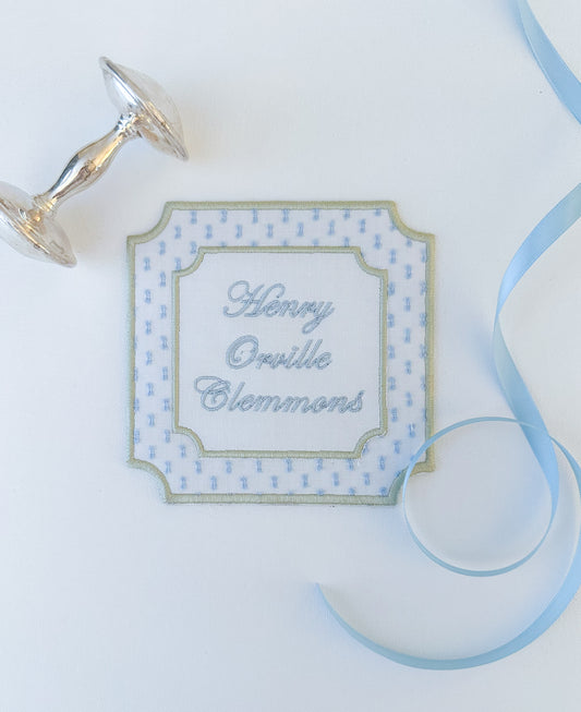 Bassinet Name Card