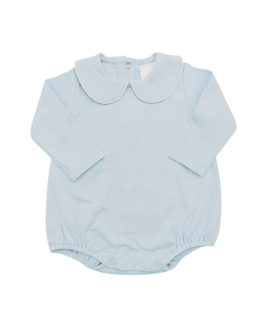 Boys Long Sleeve Peter Pan Collar Bubble
