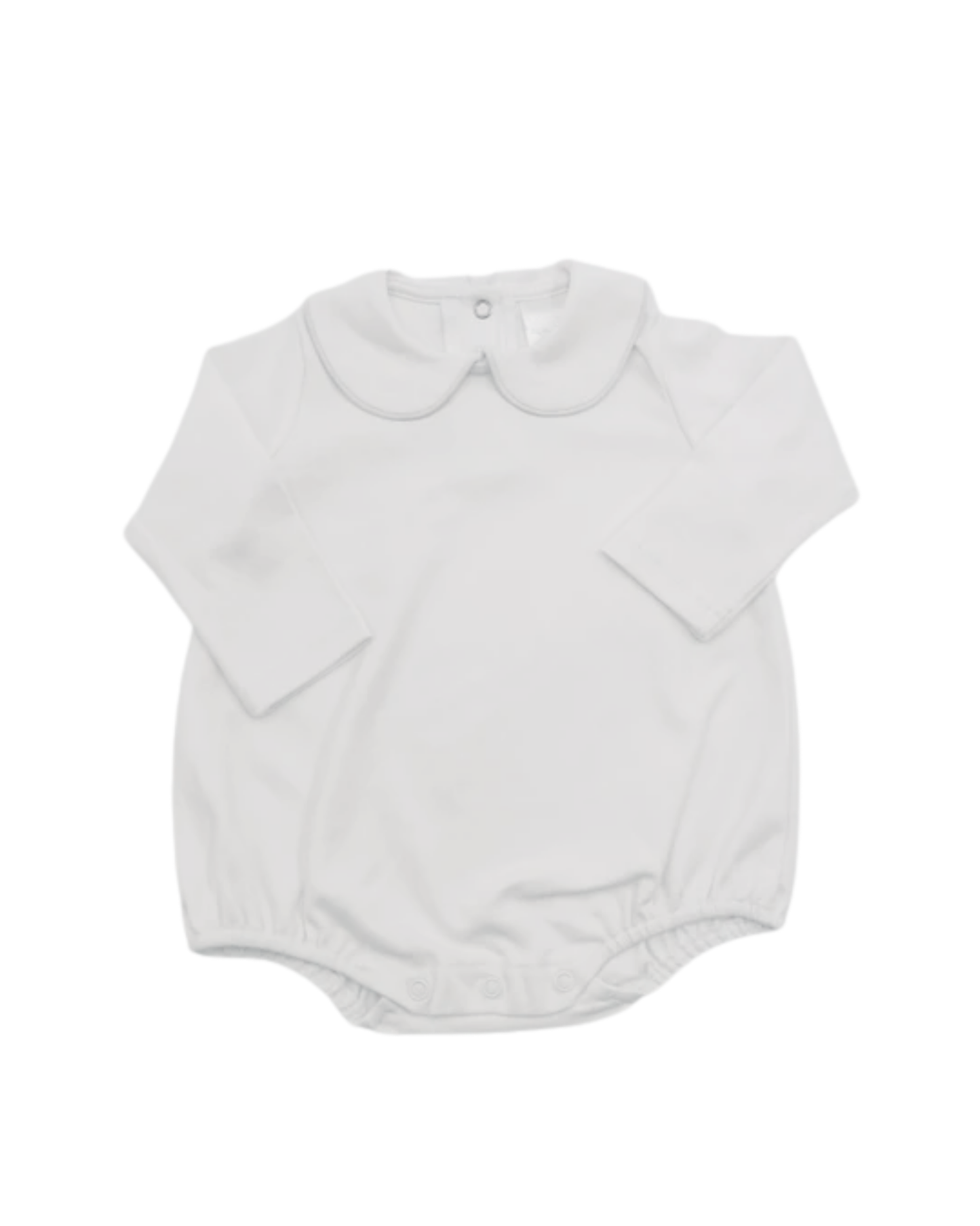 Boys Long Sleeve Peter Pan Collar Bubble