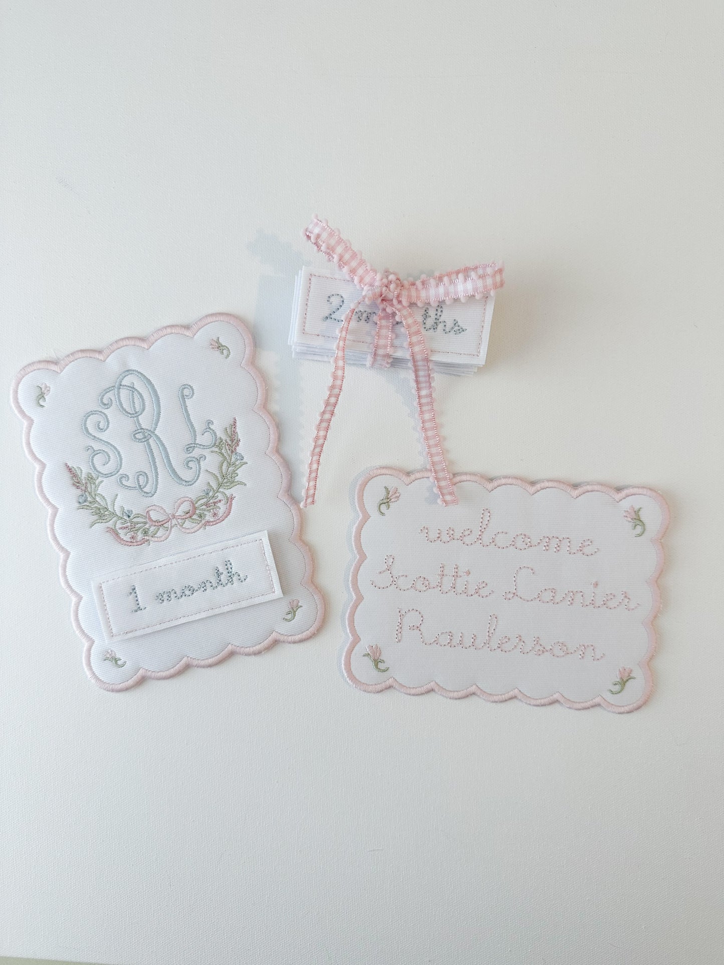 Classic Bassinet Name Card