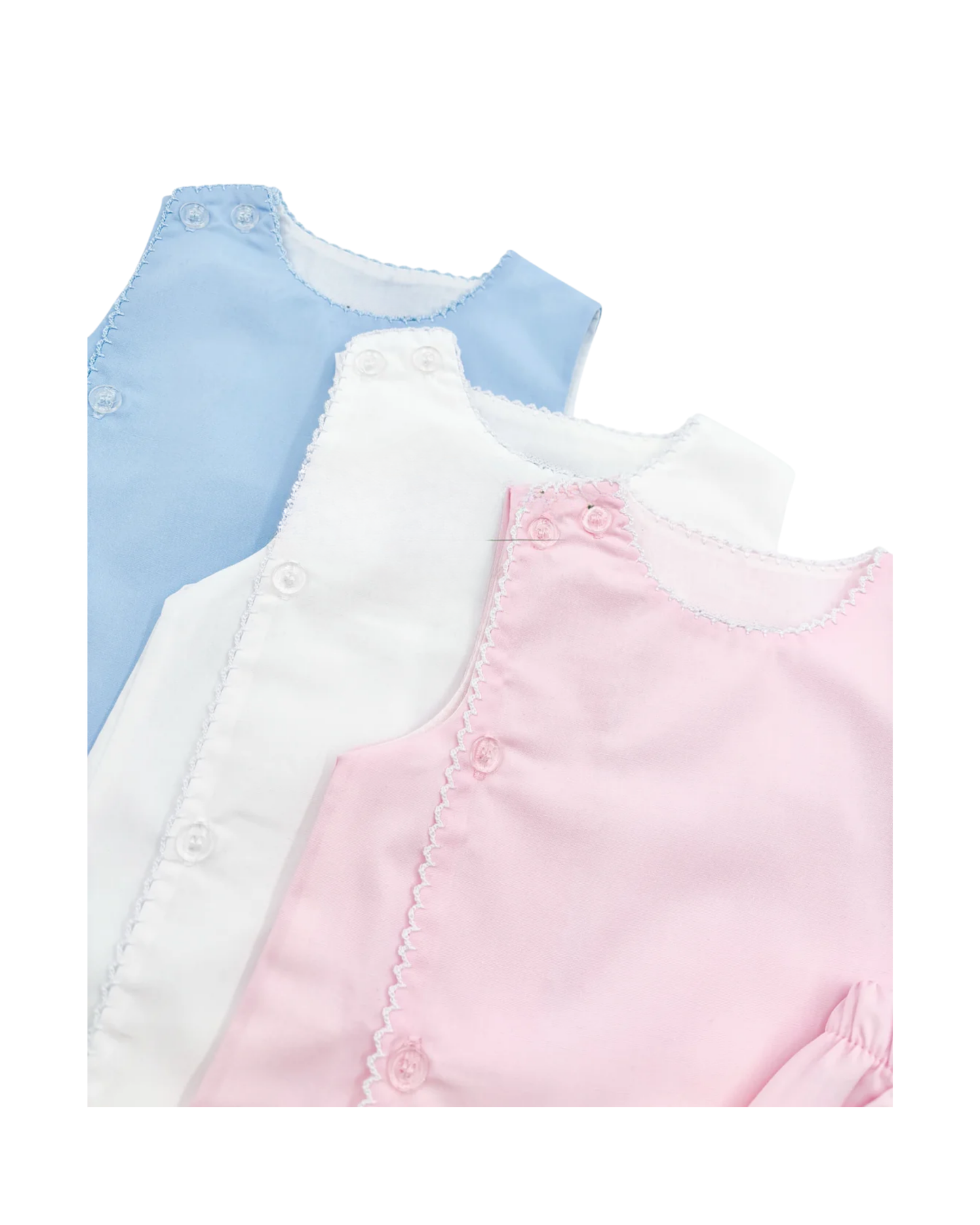 Woven Diaper Set with Side Buttons