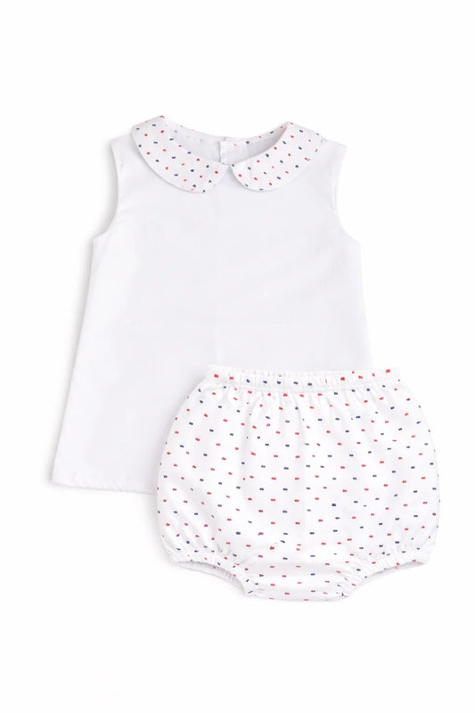 Swiss Dot Diaper Set - Preorder (ship mid-late May)