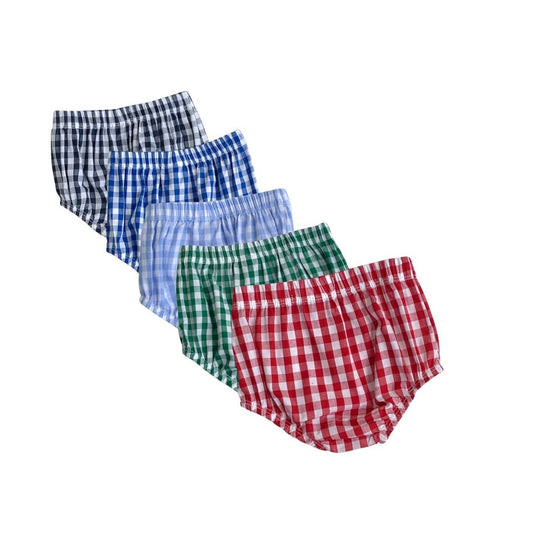 Gingham Diaper Cover