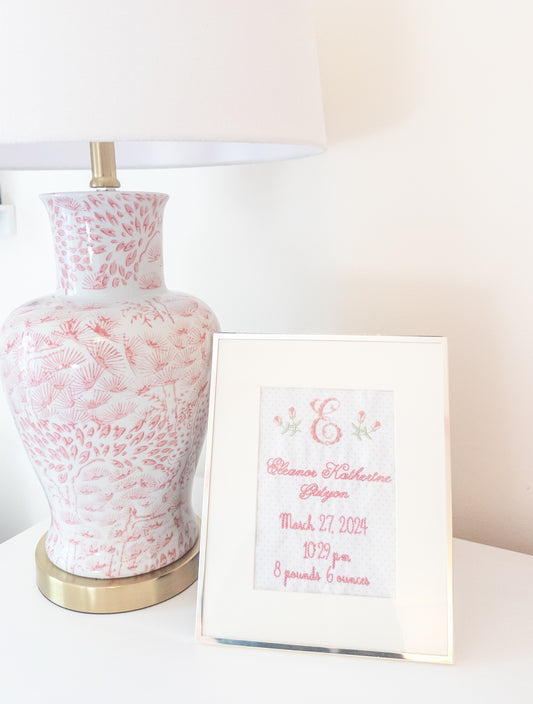 The Heritage Birth Keepsake