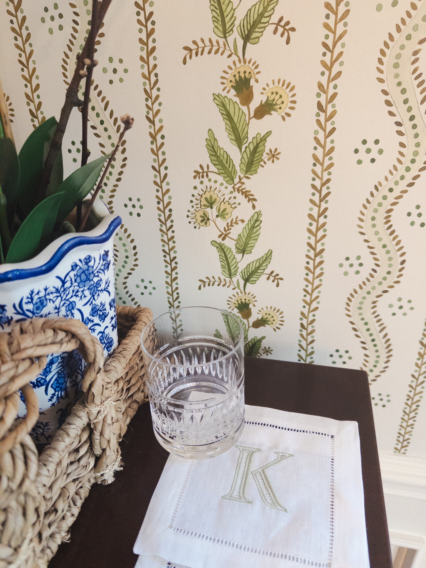 Linen Hemstitch Cocktail Napkins