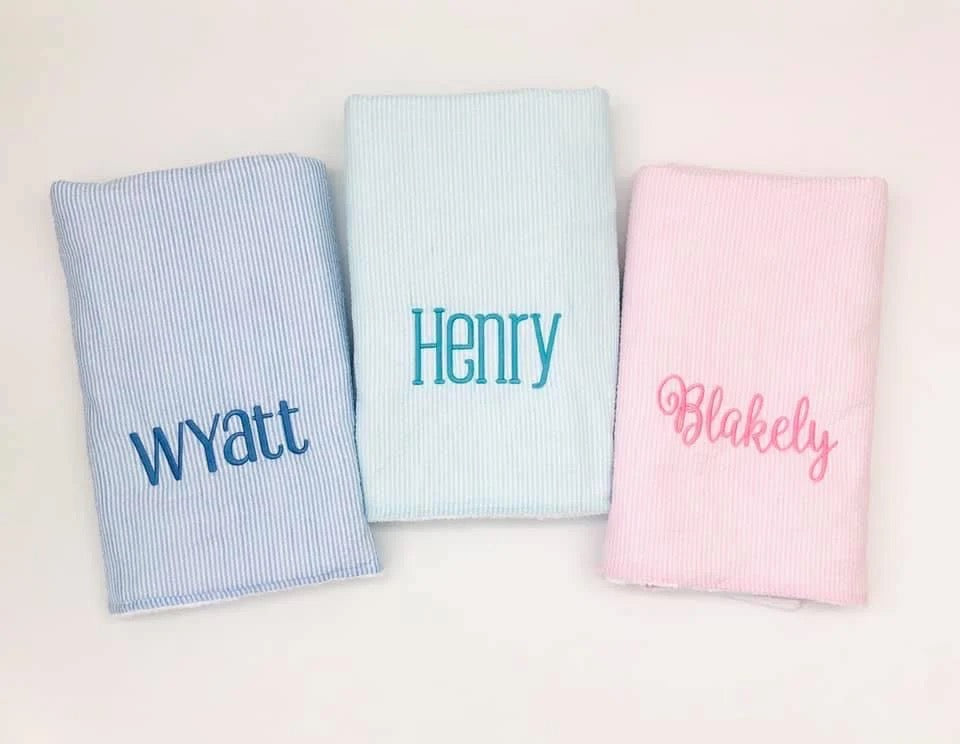 Seersucker & Gingham Beach Towels