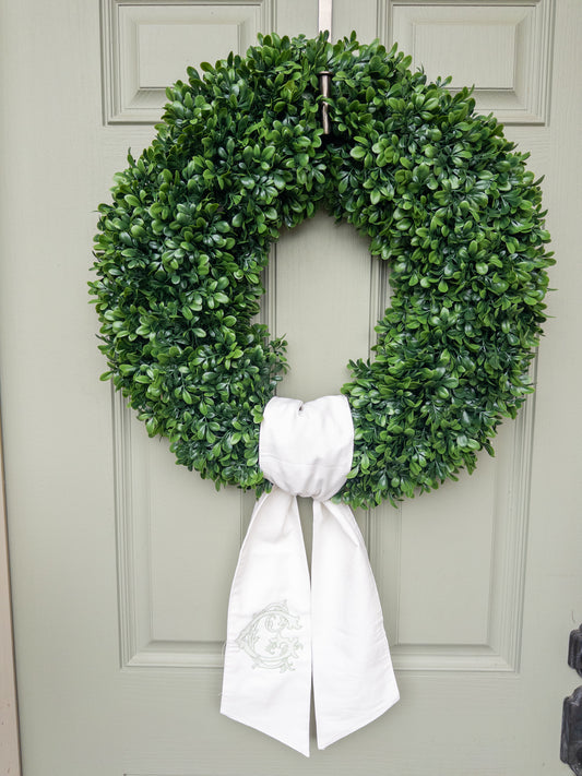 Wreath Sash