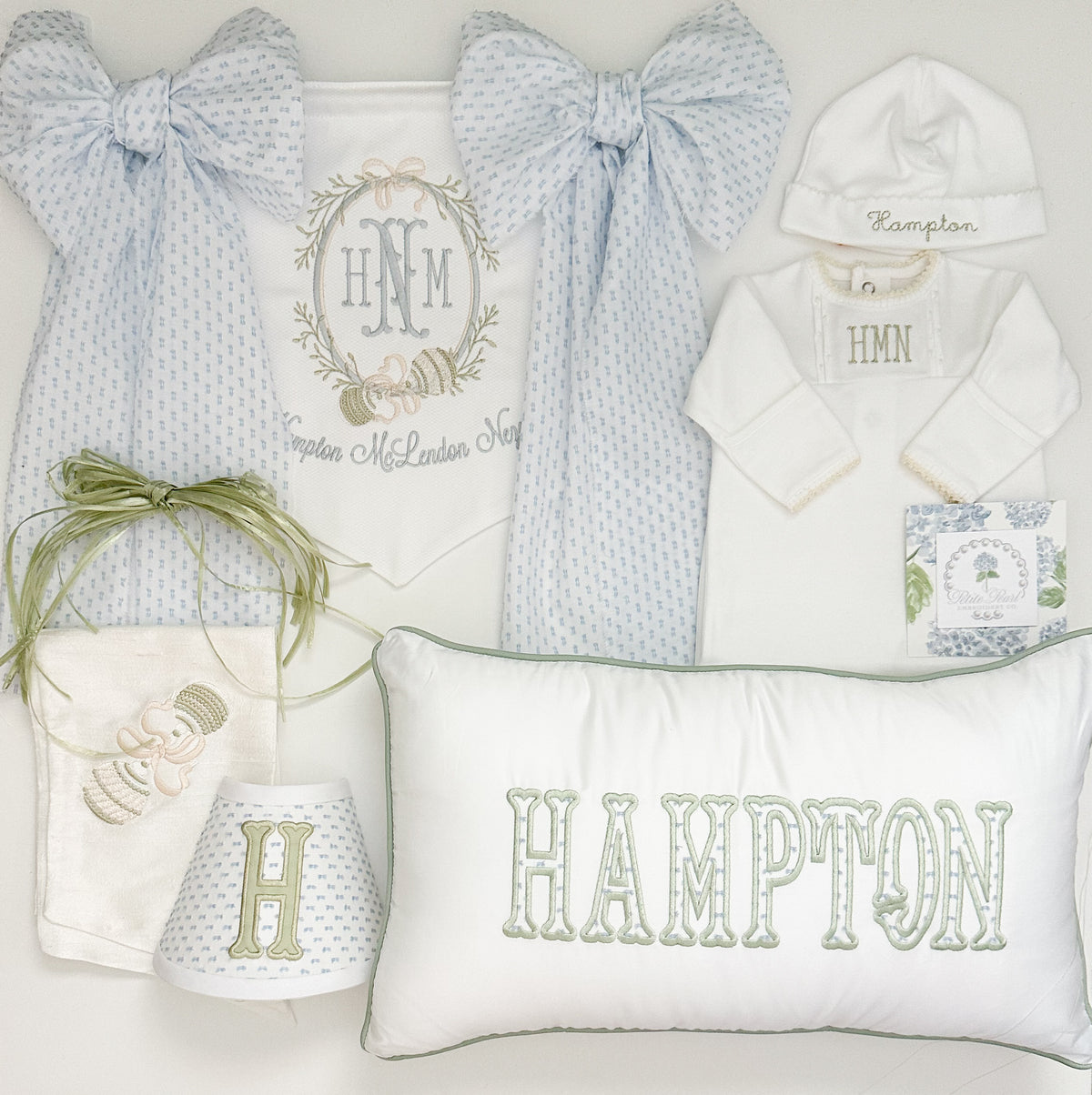 The Heirloom Rattle Newborn Announcement Banner
