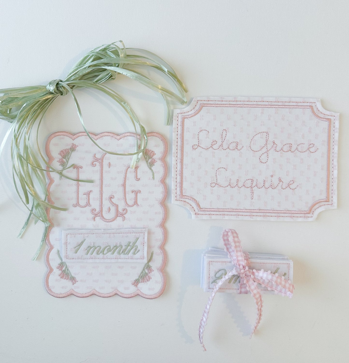 Classic Bassinet Name Card