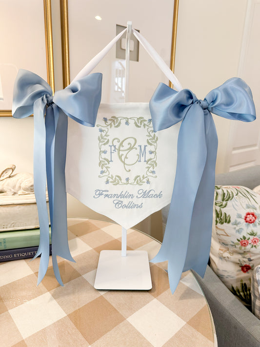 The Peas in a Pod Newborn Announcement Banner