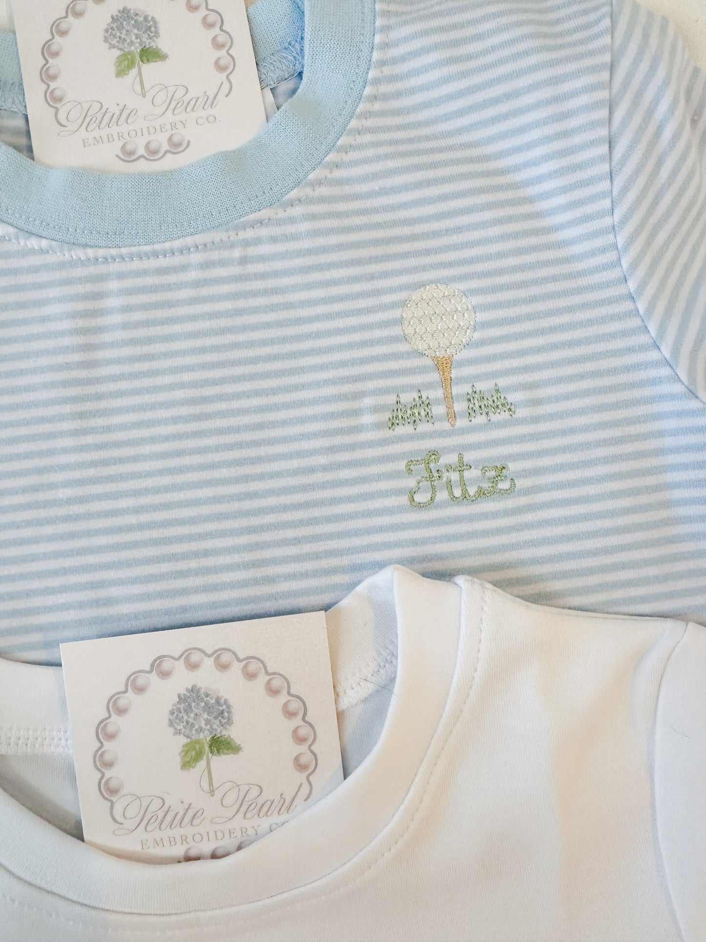Striped Golf Tee