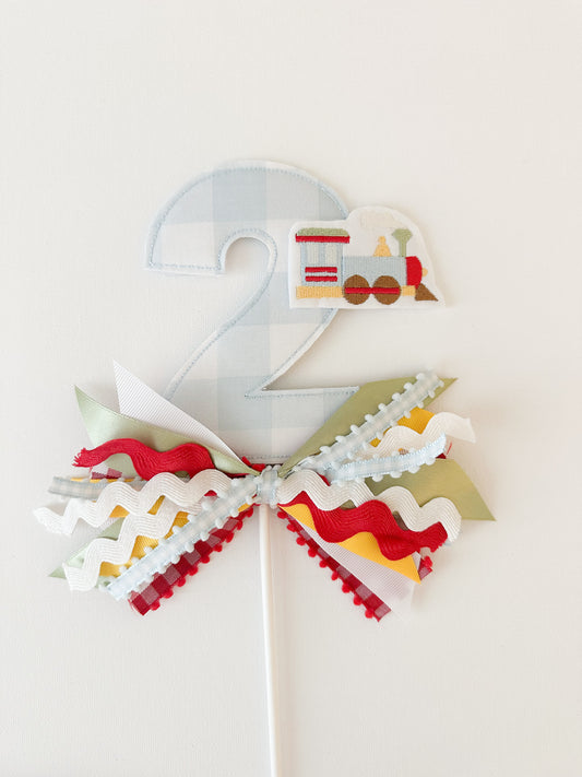 Custom Number Cake Topper