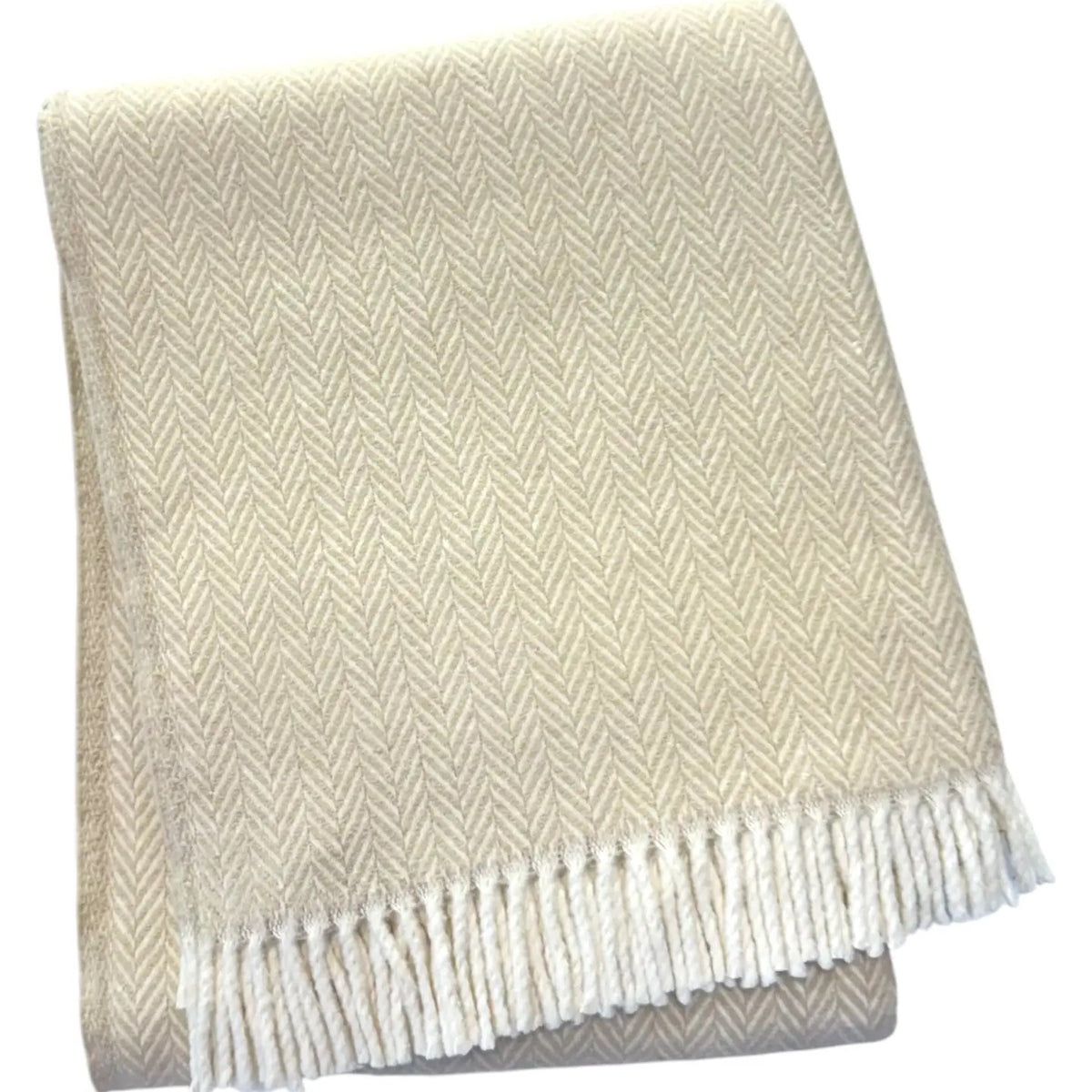 Herringbone Plush Throw