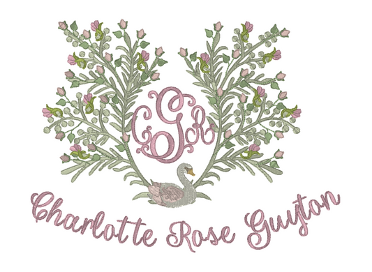 The Swan Song Newborn Announcement Banner