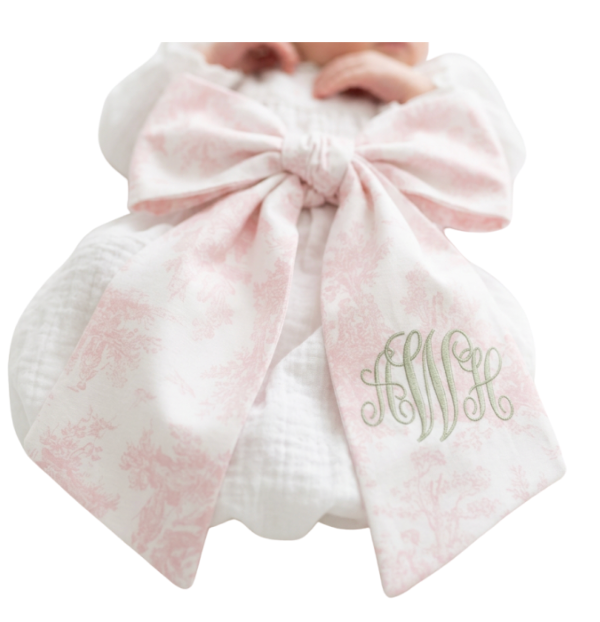 Toile Debut Swaddle Sash