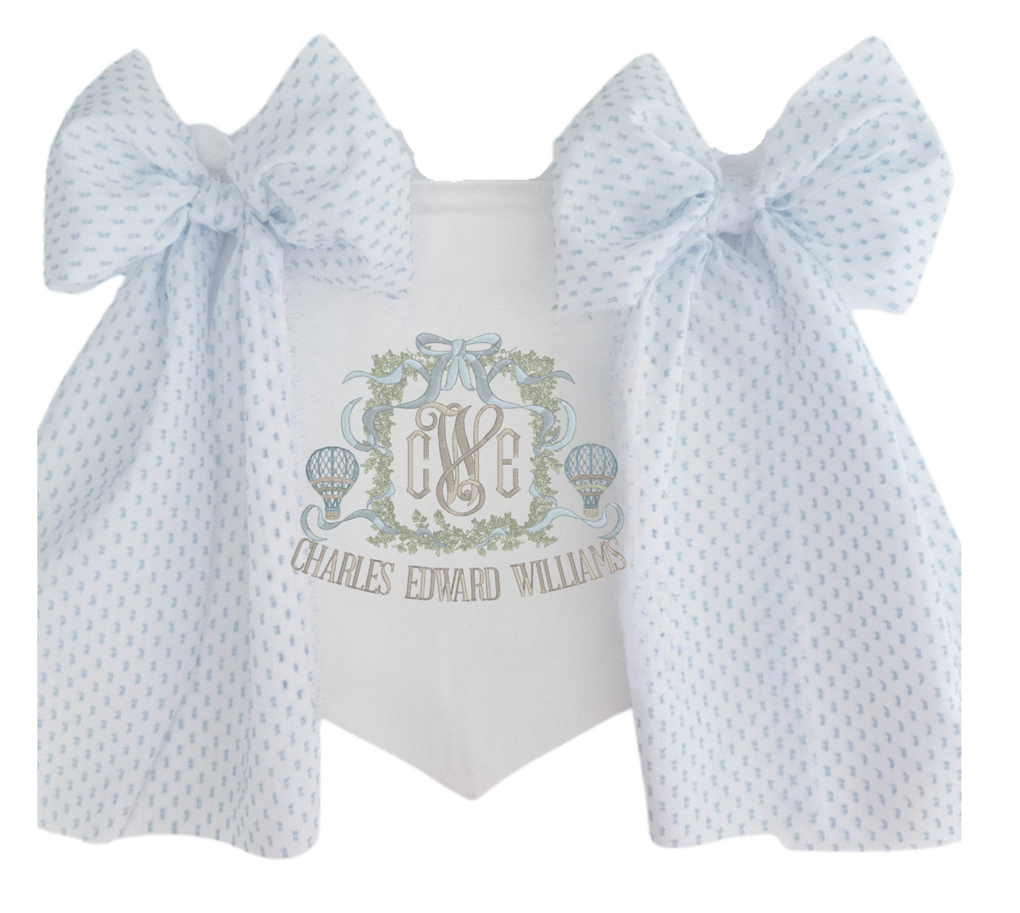 The Up & Away (boy & girl)  Newborn Announcement Banner