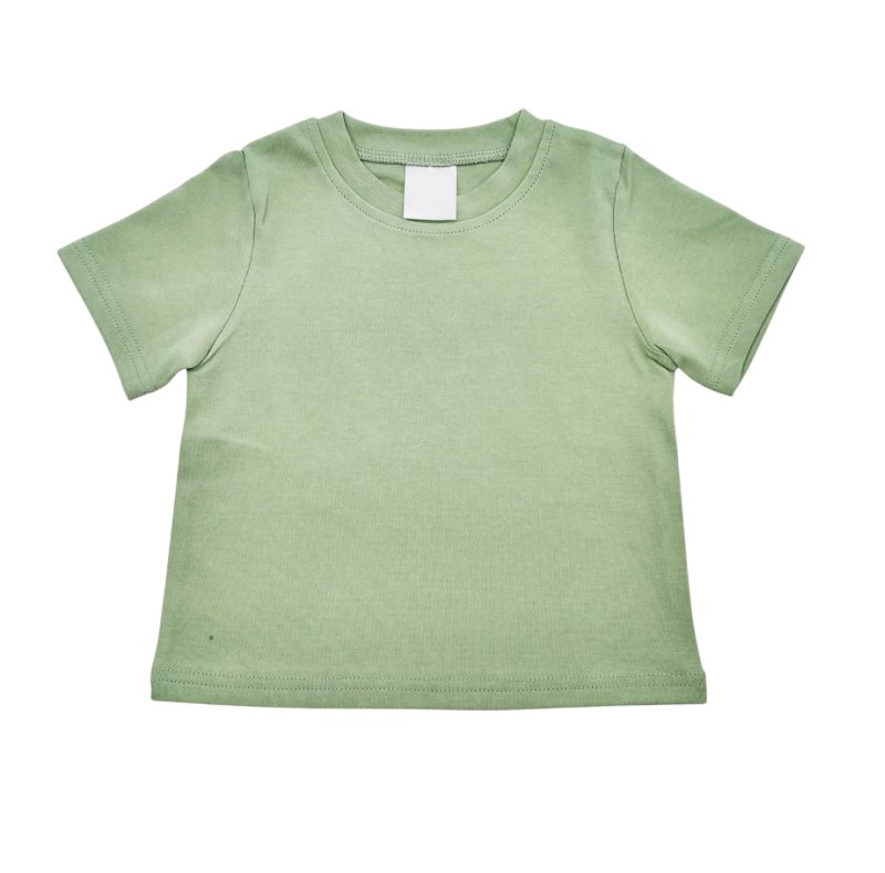 Green Tee with Puppy Face
