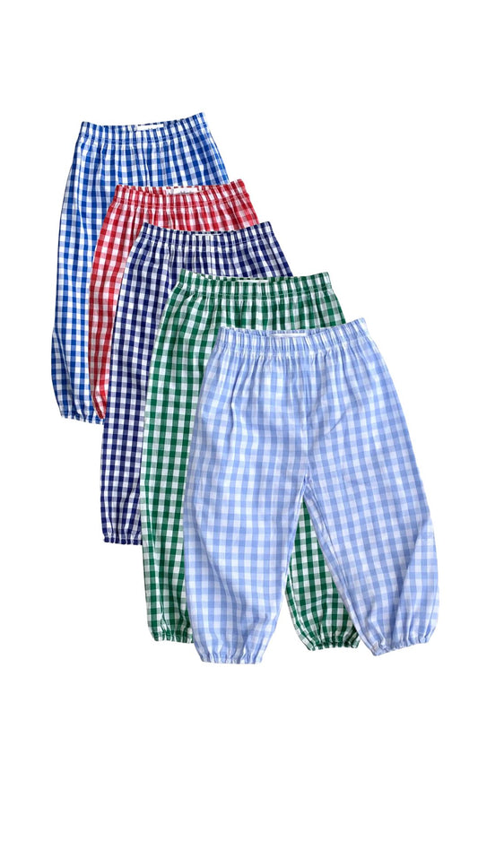 Gingham Bubble Pant