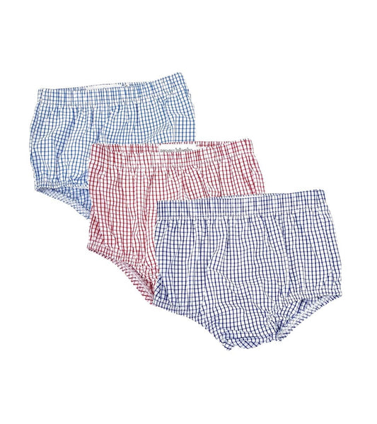 Windowpane Diaper Cover