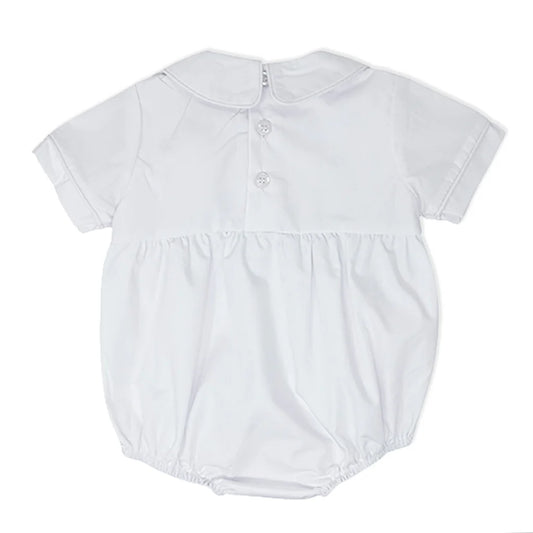 Boys Woven Short Sleeve Bubble