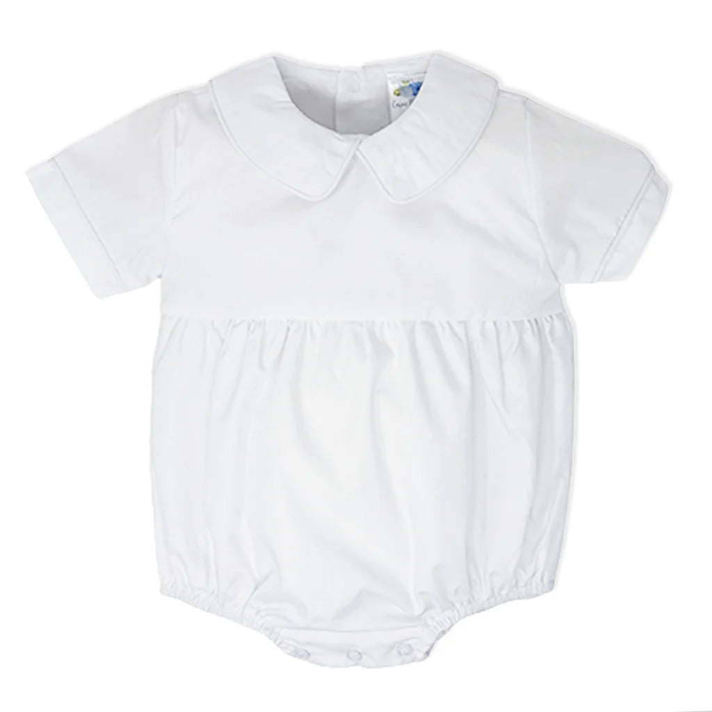 Boys Woven Short Sleeve Bubble