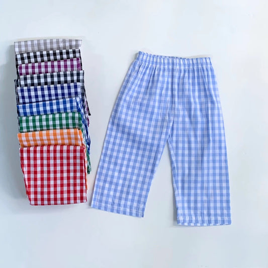 Gingham Pant